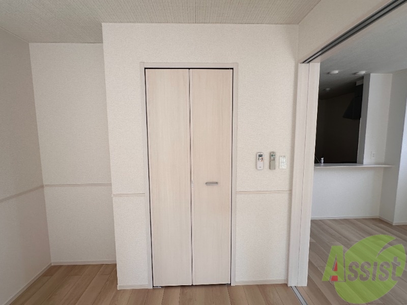 収納　こちらにはウォークインクローゼットがあります。