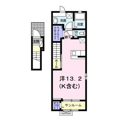 ベルシティの間取り