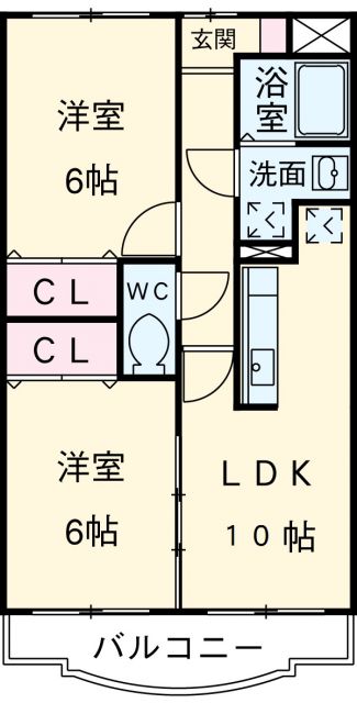 フォレストIIの間取り