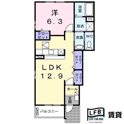 プラシードの間取り