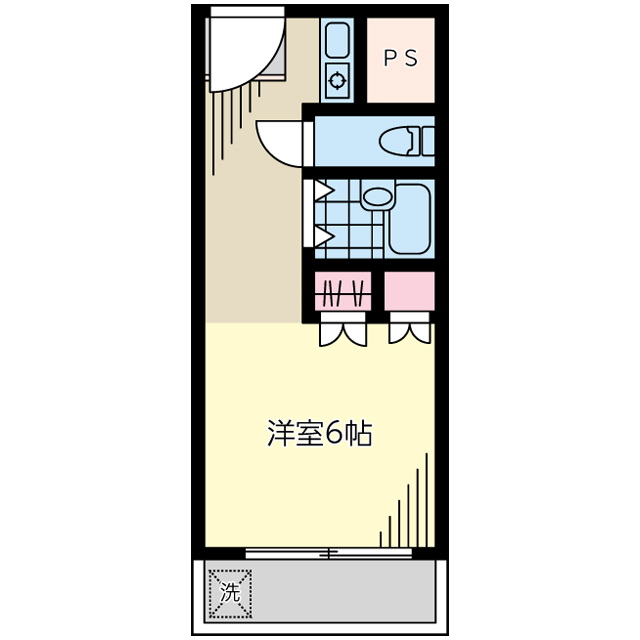 ユニハイツ池田山の間取り