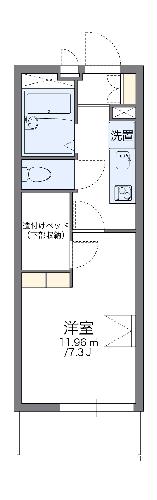 レオパレスｐａｒｓｌｅｙの間取り