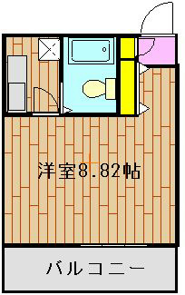 平塚市宮の前のマンションの間取り