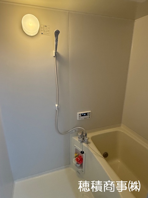 バス・シャワールーム　温め直しのできる追焚き付給湯です