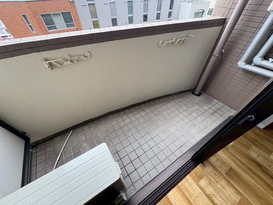 バルコニー　※別部屋の写真です