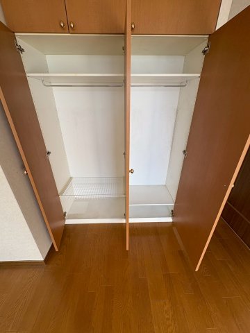 収納　たっぷりとした収納スペースです