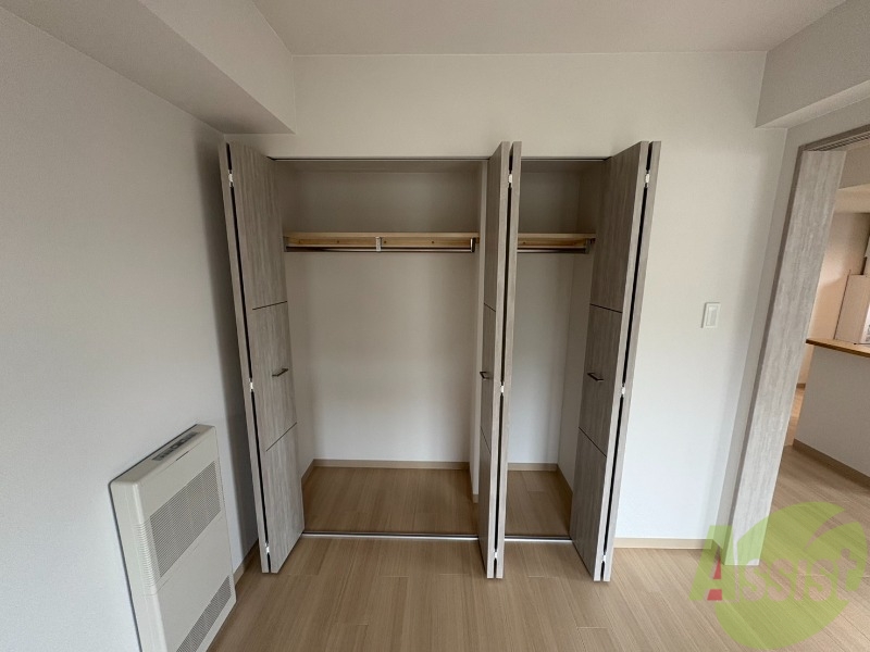 収納　収納もバッチリあるのでお部屋が片付きますよ！