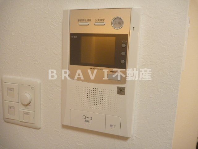 セキュリティ　【プレジオ本町】モニター付きインターホン