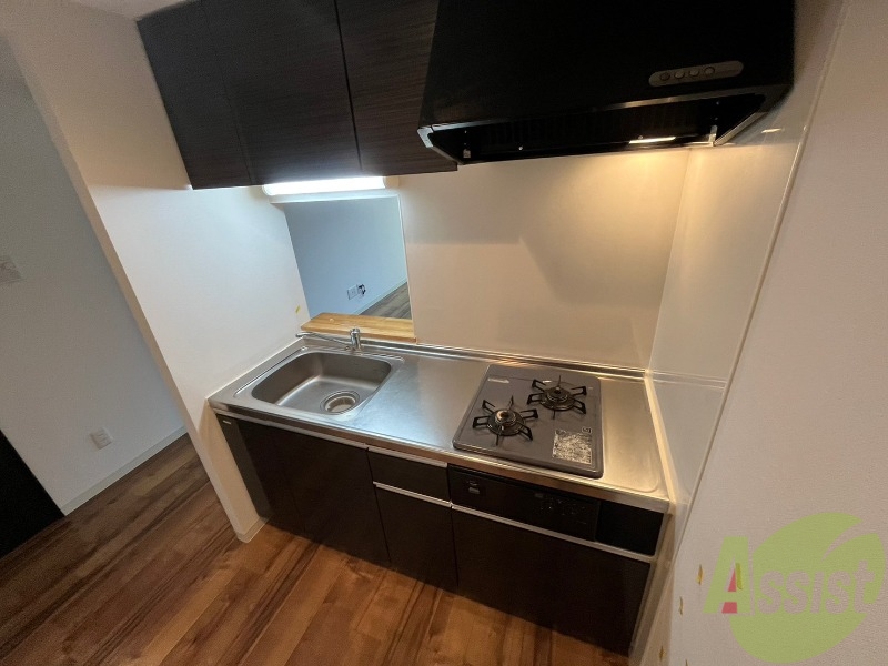 キッチン　システムキッチンで楽しくお料理できそうですね！