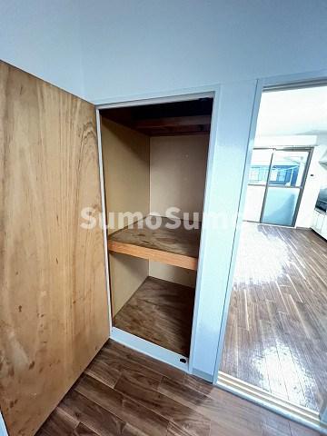 収納　収納があります