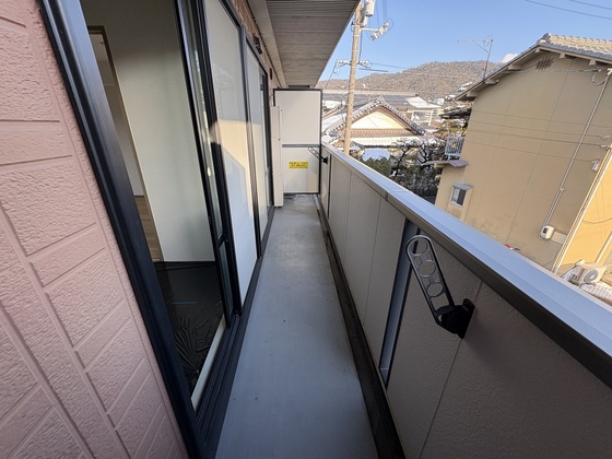 バルコニー　※別部屋の写真です