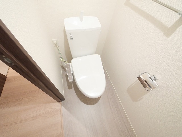 トイレ　ゆったりとした空間のトイレです