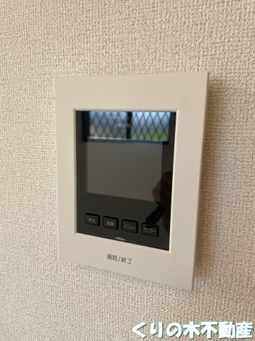 セキュリティ　インターホンです