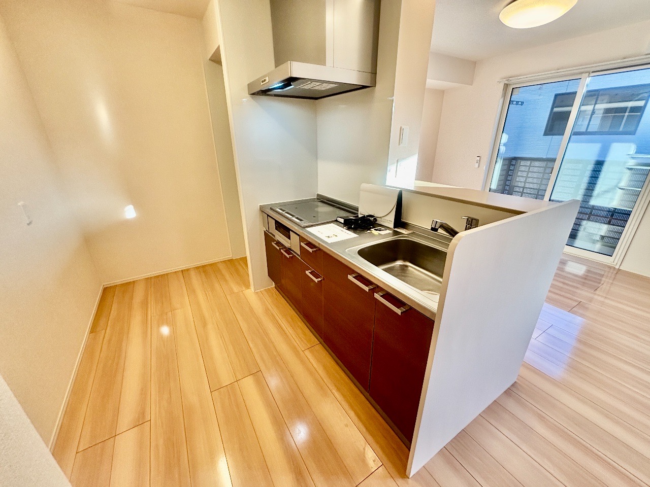 キッチン　キッチン部分・使いやすいカウンターキッチン♪