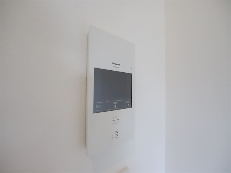 セキュリティ　ＴＶモニター付インターホン　同仕様写真