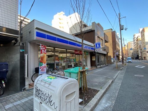 コンビニ　ローソン 浪速大国二丁目店（コンビニ）まで128m