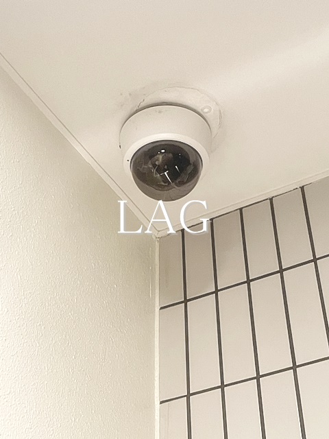 セキュリティ　防犯カメラです。
