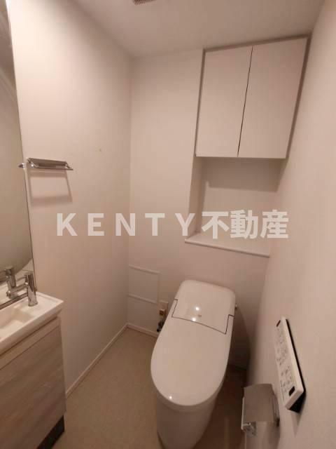 トイレ　ゆったりとした空間のトイレです