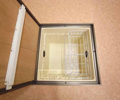 収納　床下収納です。