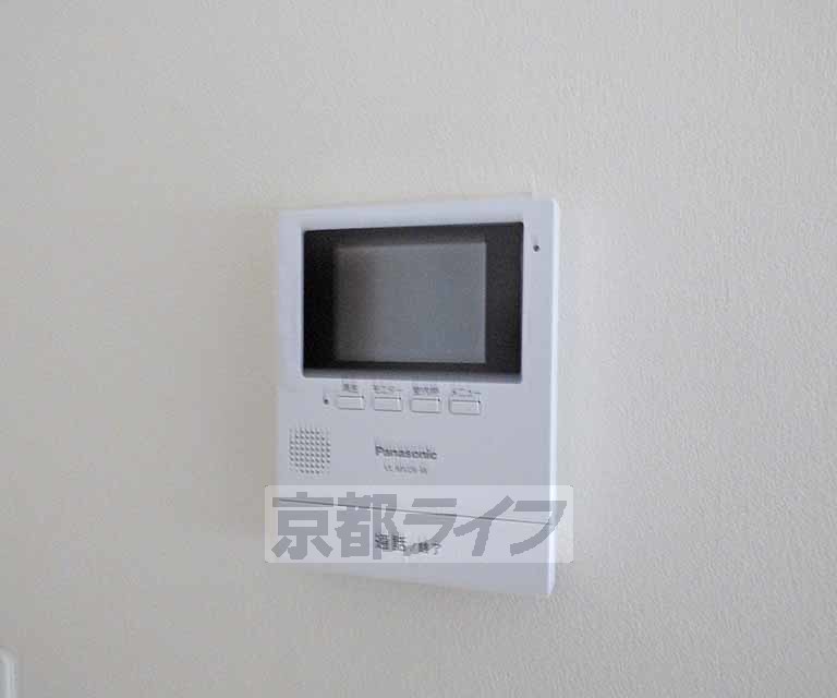 セキュリティ　ＴＶホンが設置されています。