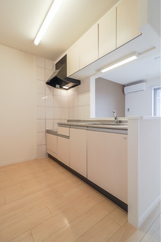 キッチン　図面と現状が相違がある場合には現状を優先