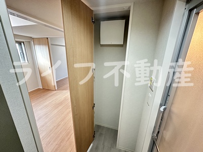 収納　ちょっとした収納スペースも充実しています