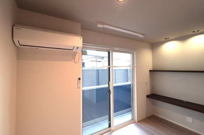 その他設備　室内物干し