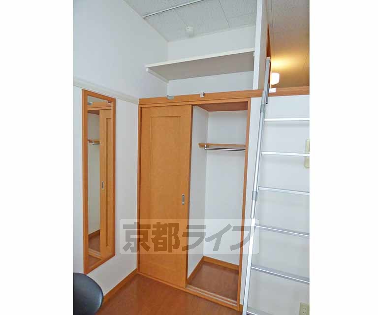 収納　広い収納スペースです