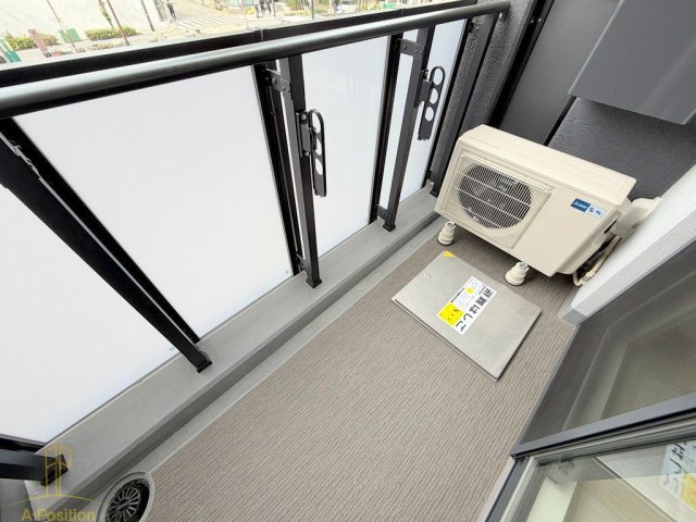 バルコニー　ザ・パークハビオ谷町六丁目クロス