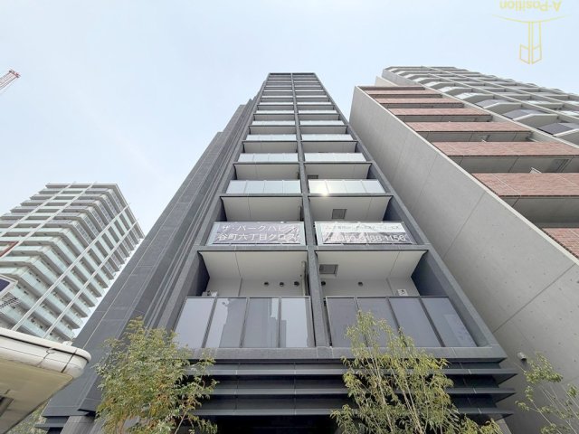 建物外観　ザ・パークハビオ谷町六丁目クロス