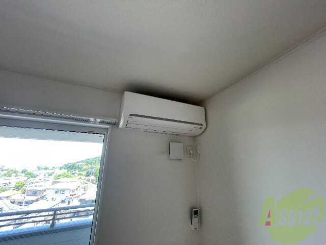 その他設備　エアコンが設置してありますので、寒暖対策もばっちり。