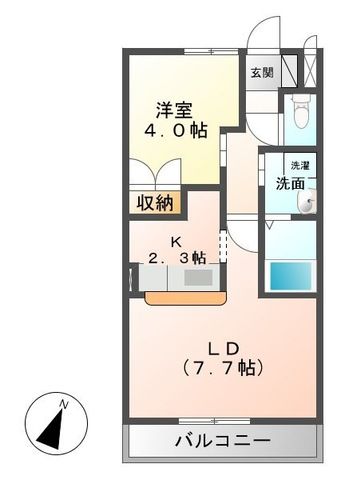 Charmantの間取り写真