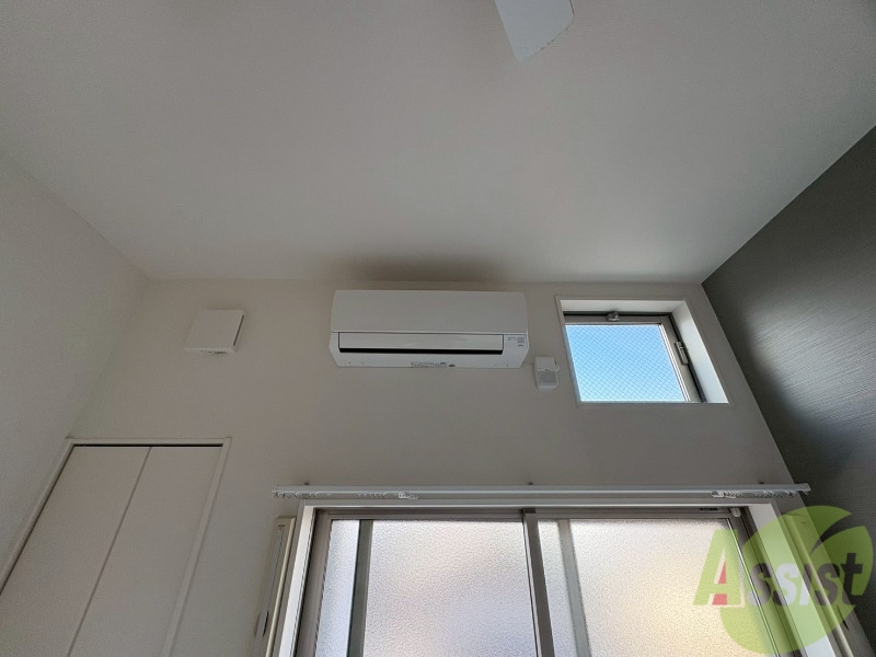 その他設備　エアコンも設置されております。毎日快適に過ごせそうですね。