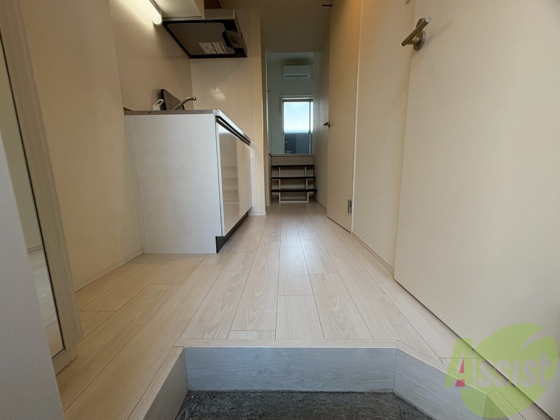 玄関　玄関から撮影しました。イメージを掴んでください。