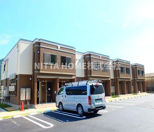 建物外観　インターネット無料◎料理のしやすい２口コンロ付き◇