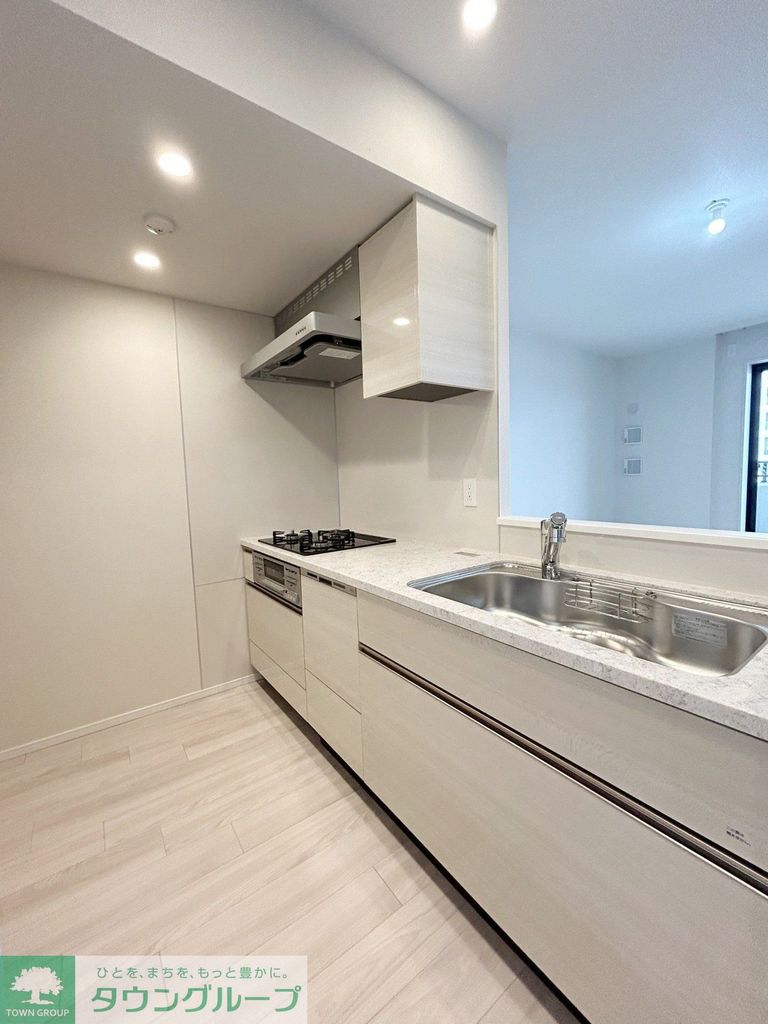 キッチン　3口ガスコンロ付キッチン