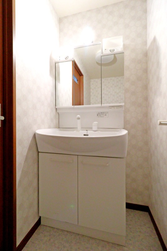 洗面設備　図面と現状に相違がある場合には現状を優先