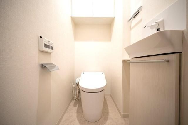 トイレ　ゆったりとした空間のトイレです