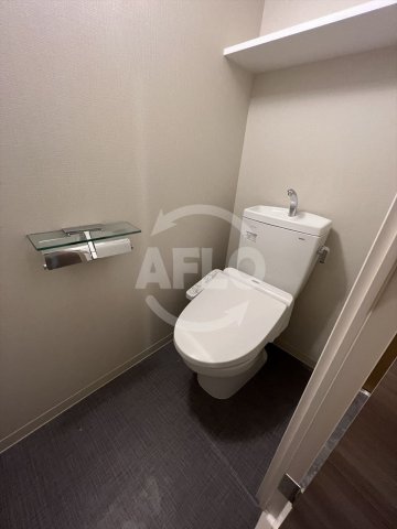 トイレ　Elysion天王寺　温水洗浄便座