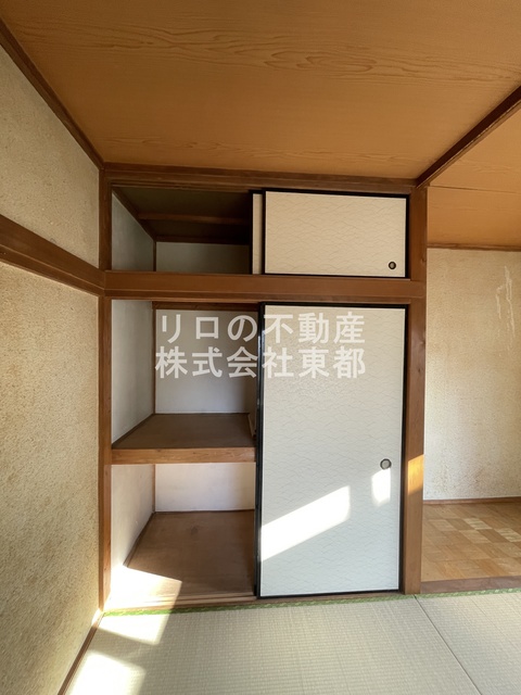 収納　奥行のある収納付です！増えがちな荷物をもスッキリ収納できます