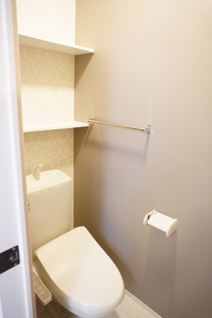 トイレ　清潔感のあるトイレです