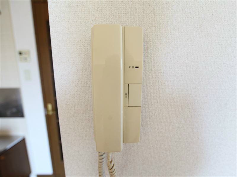 セキュリティ　ドアホン　2階にもあります