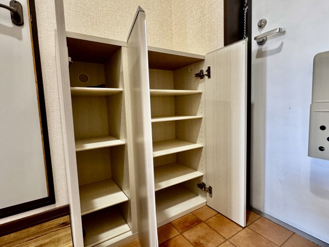 収納　収納があります