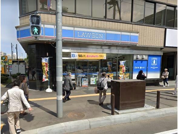 コンビニ　ローソン札幌北1条東一丁目店（コンビニ）まで211m