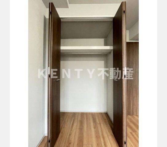 収納　たっぷりとした収納スペースです