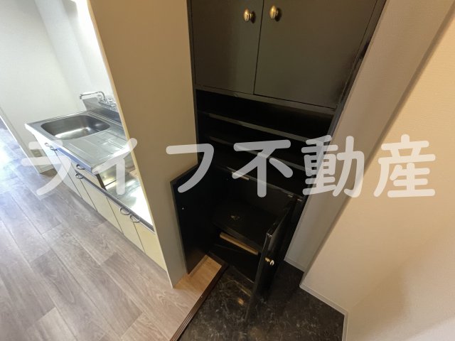 収納　収納があります