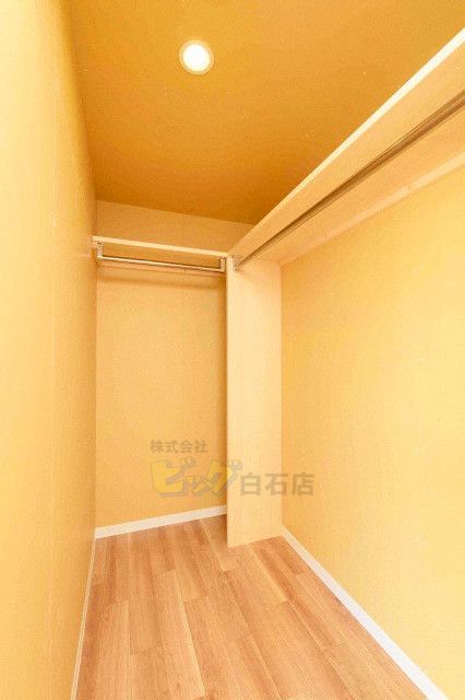 収納　広々ウォークインクローゼット完備しています♪