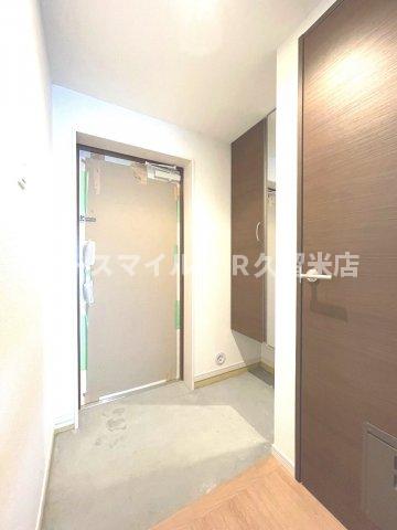 玄関　落ち着いた玄関です