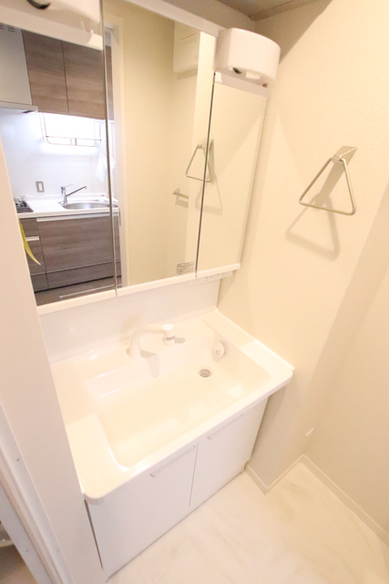 洗面設備　朝の身支度も楽ちん♪