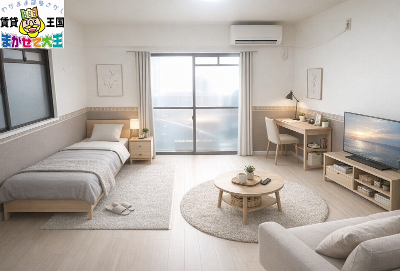 居室・リビング　家具・インテリアはＣＧです